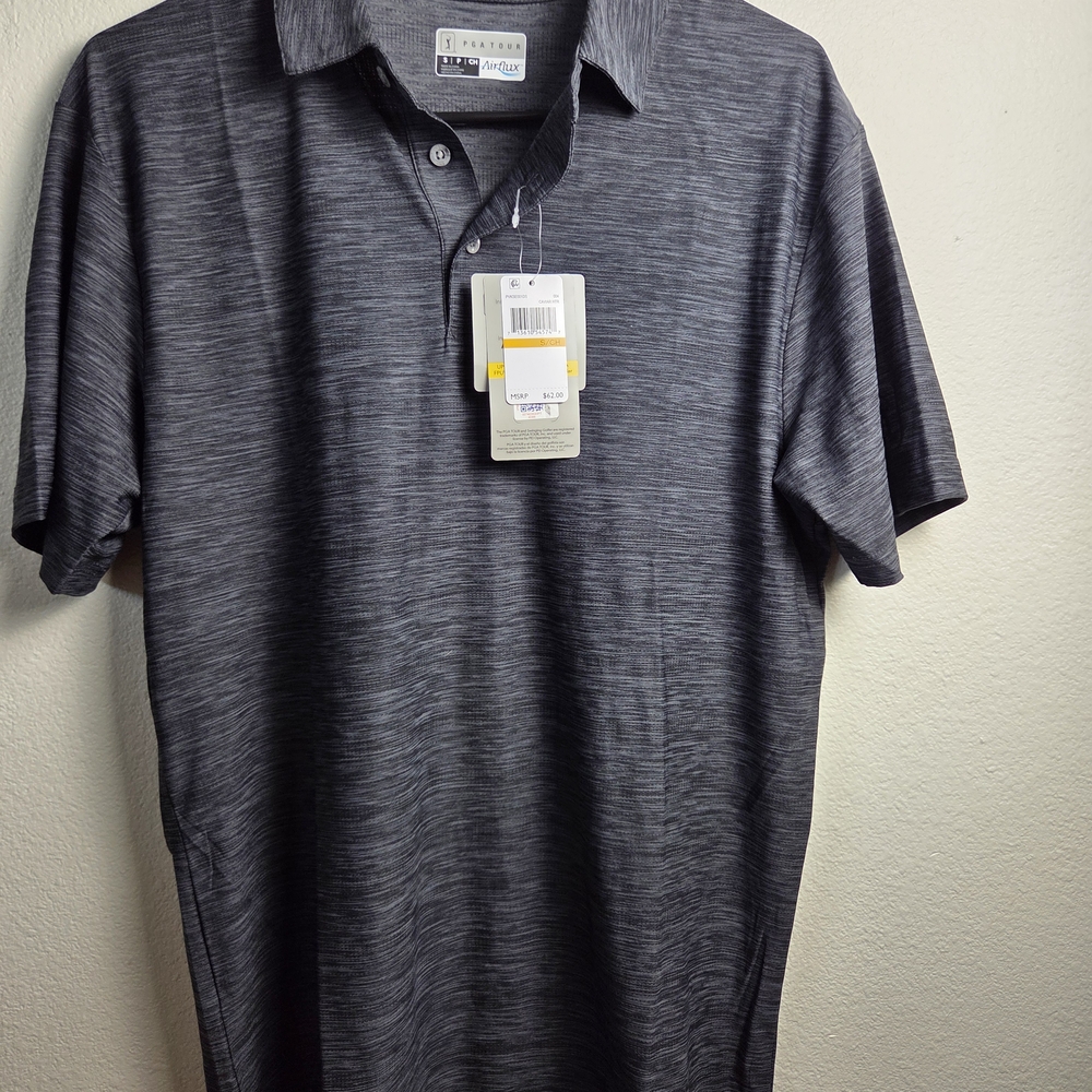 Men's Gray Polo Shirt